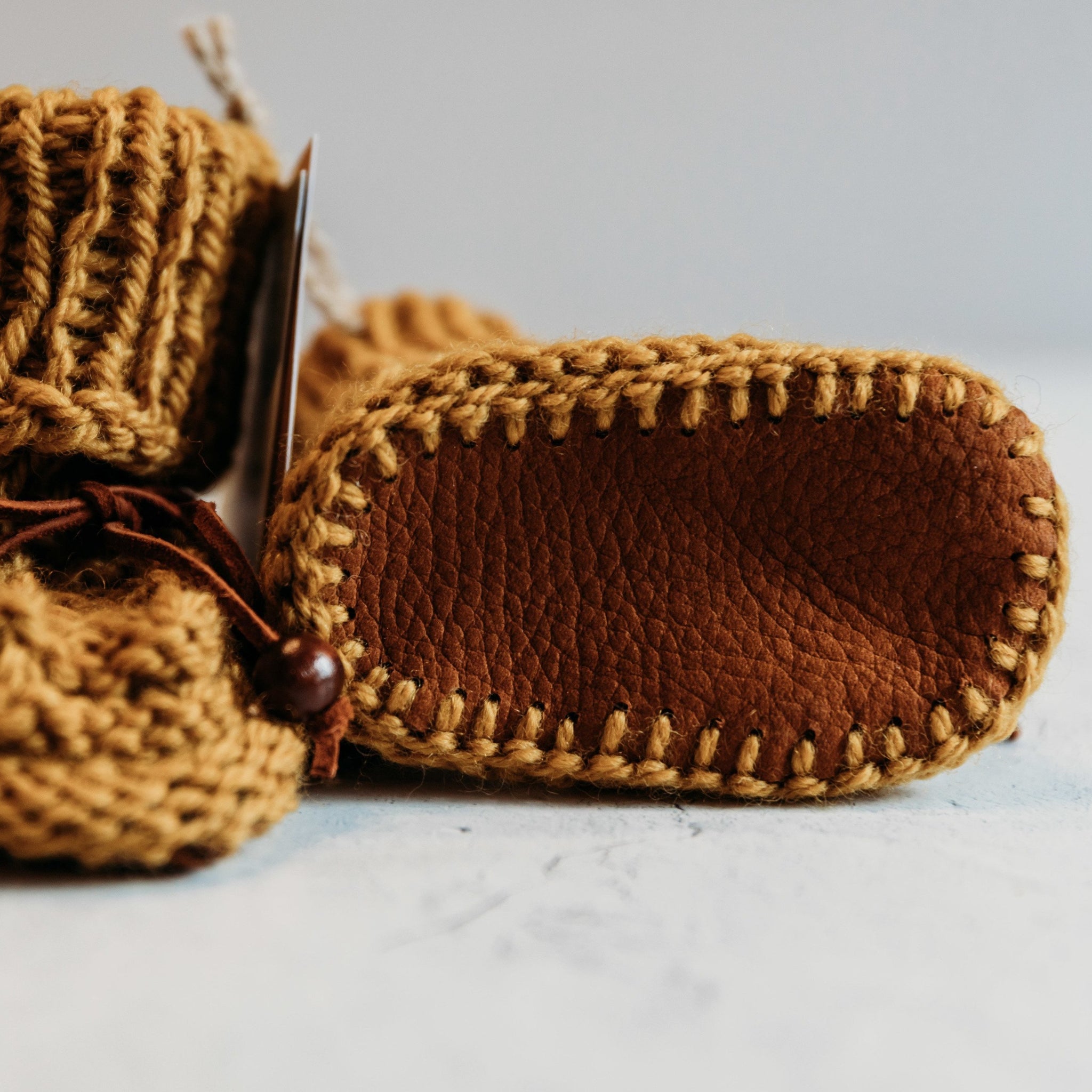 Lilia's Design Knit Baby Booties