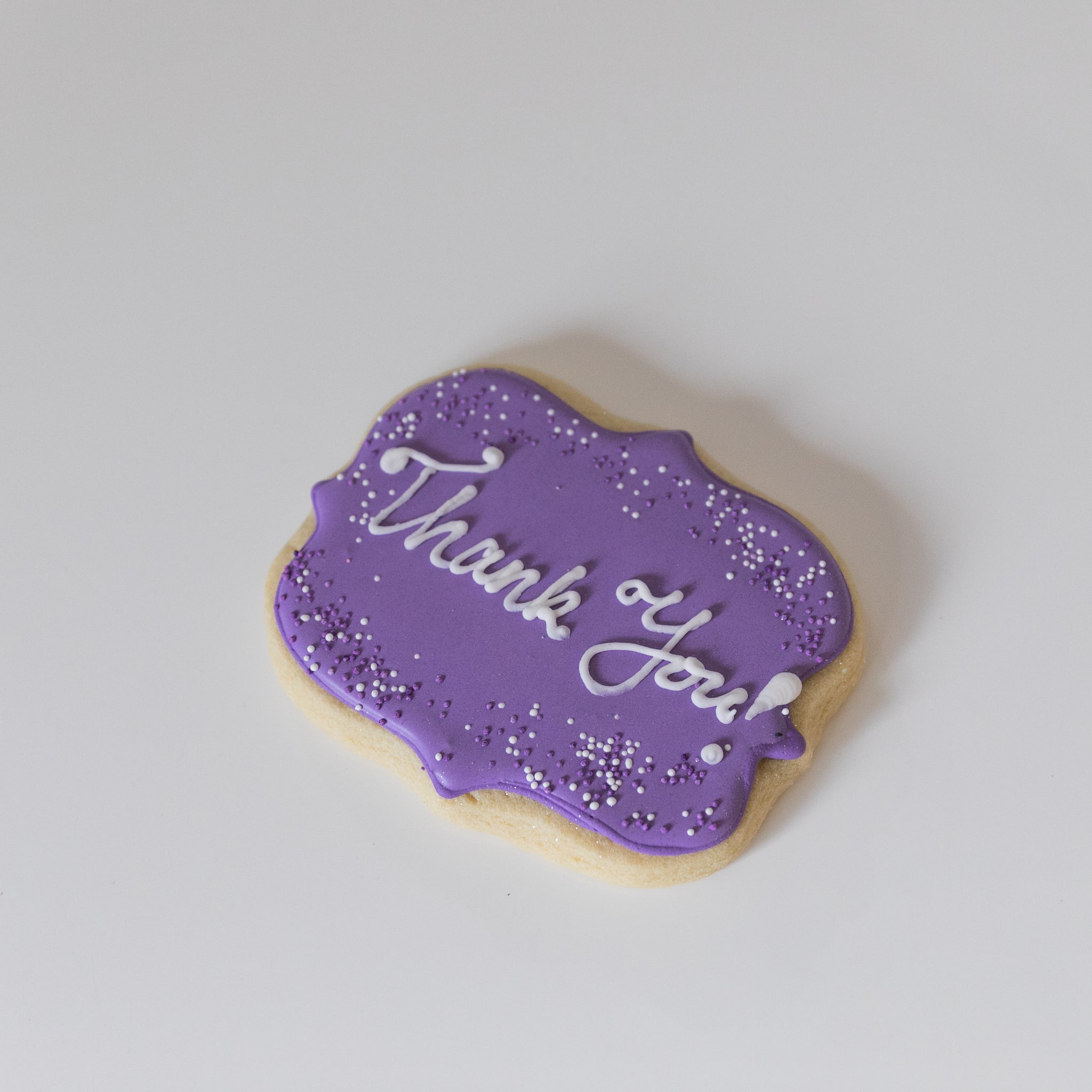 Sweet Frostings Message Cookies- Thank You